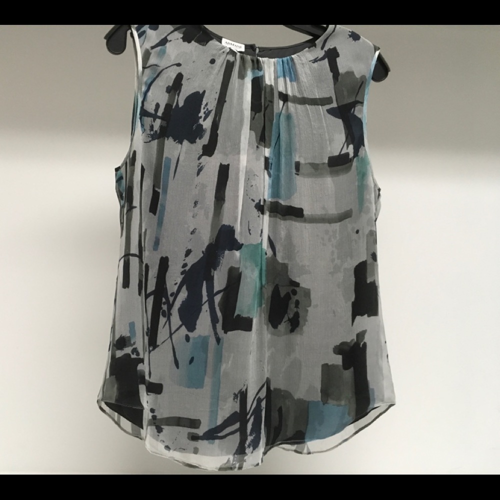 Armani Collezioni silk blouse- made in Italy